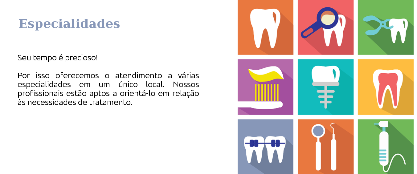 Especialidades-texto – Fabiola Nascimento Odontologia Integrada